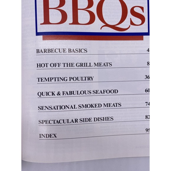 KINGSFORD BEST BBQS BRAND HARDCOVER COOKBOOK - Picture 6 of 13